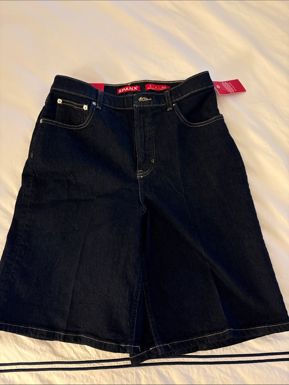 SPANX Marina 10” Denim Shorts